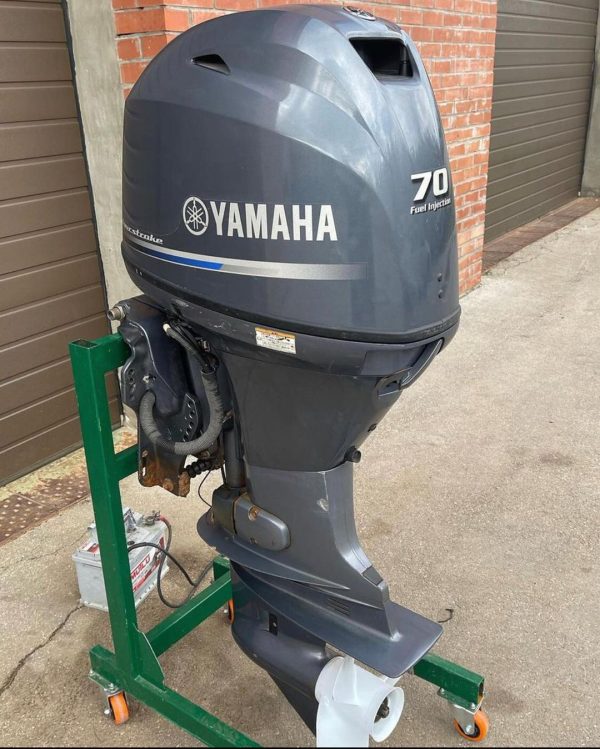2014 Yamaha 70 hp 4-Stroke 20'' Shaft Remote Steer Power Tilt & Trim Outboard Motor