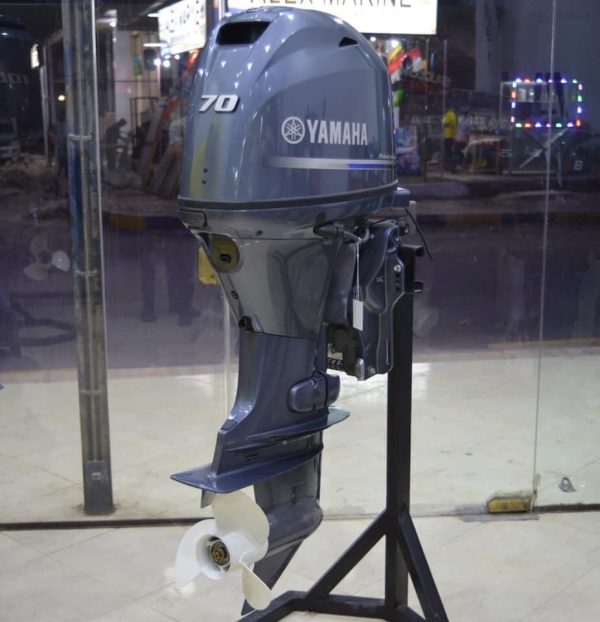 2021 Yamaha 70 HP 4-Stroke 20" Shaft Remote Steer Power Tilt & Trim Outboard Motor