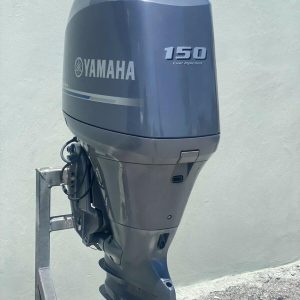 2018 Yamaha 150 HP 4-Stroke 25" Shaft Remote Steer Power Tilt And Trim Outboard Motor