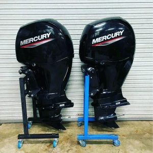 2015 Twin Mercury 150 hp 4-stroke 20'' Shaft Outboard motor