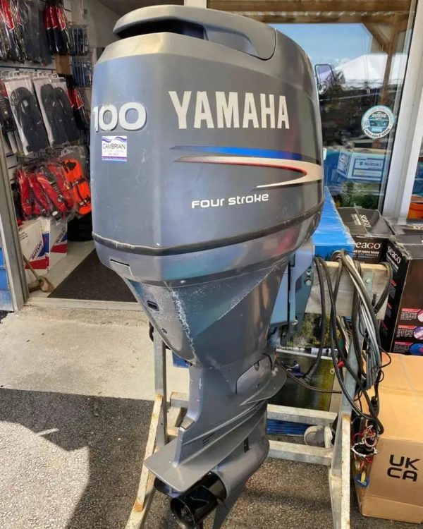 2003 Yamaha 100 HP 4-stroke 20" Shaft Outboard Motor